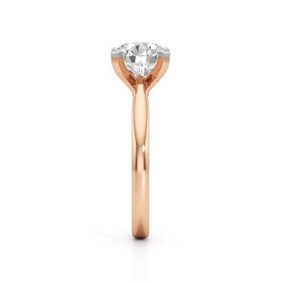Solurelle 2Ct Round Cut Solitaire Ring