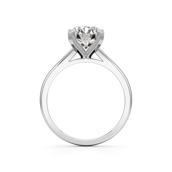 Solurelle 2Ct Round Cut Solitaire Ring