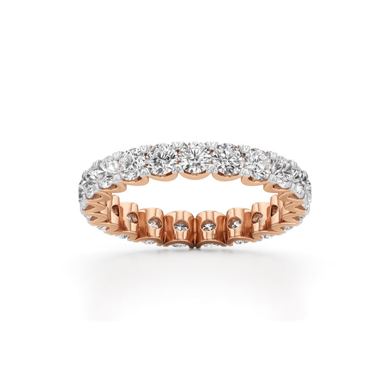 Radiance 2.75Ct Arc Prong Set Round Ring
