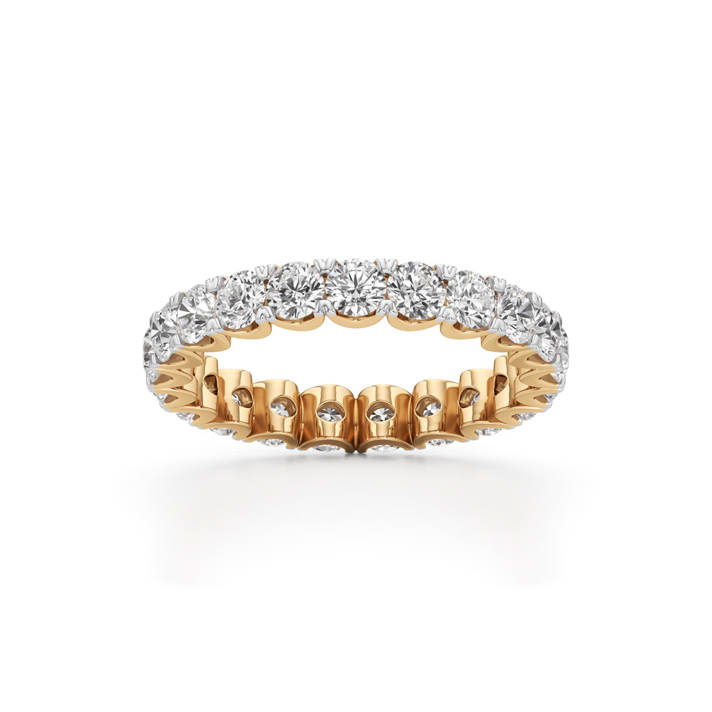 Radiance 2.75Ct Arc Prong Set Round Ring