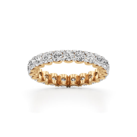 Radiance 2.75Ct Arc Prong Set Round Ring