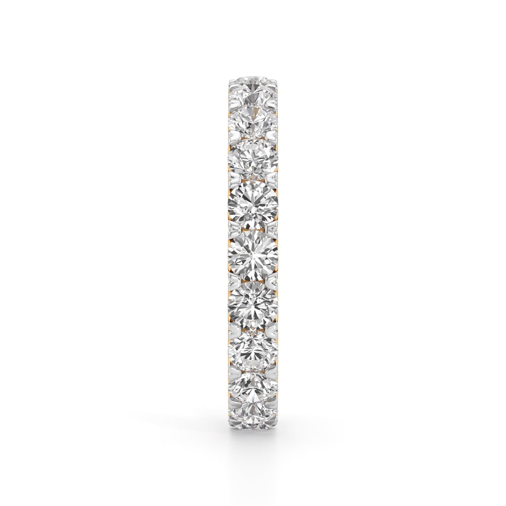 Radiance 2.75Ct Arc Prong Set Round Ring