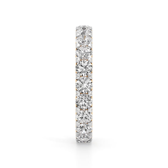 Radiance 2.75Ct Arc Prong Set Round Ring