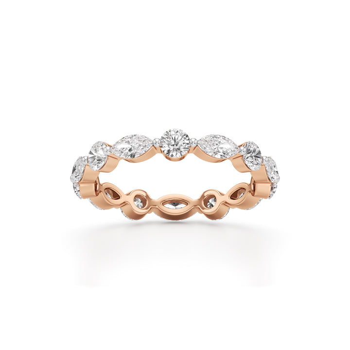 Pandora 1Ct Marquise & Round Cut Eternity Ring