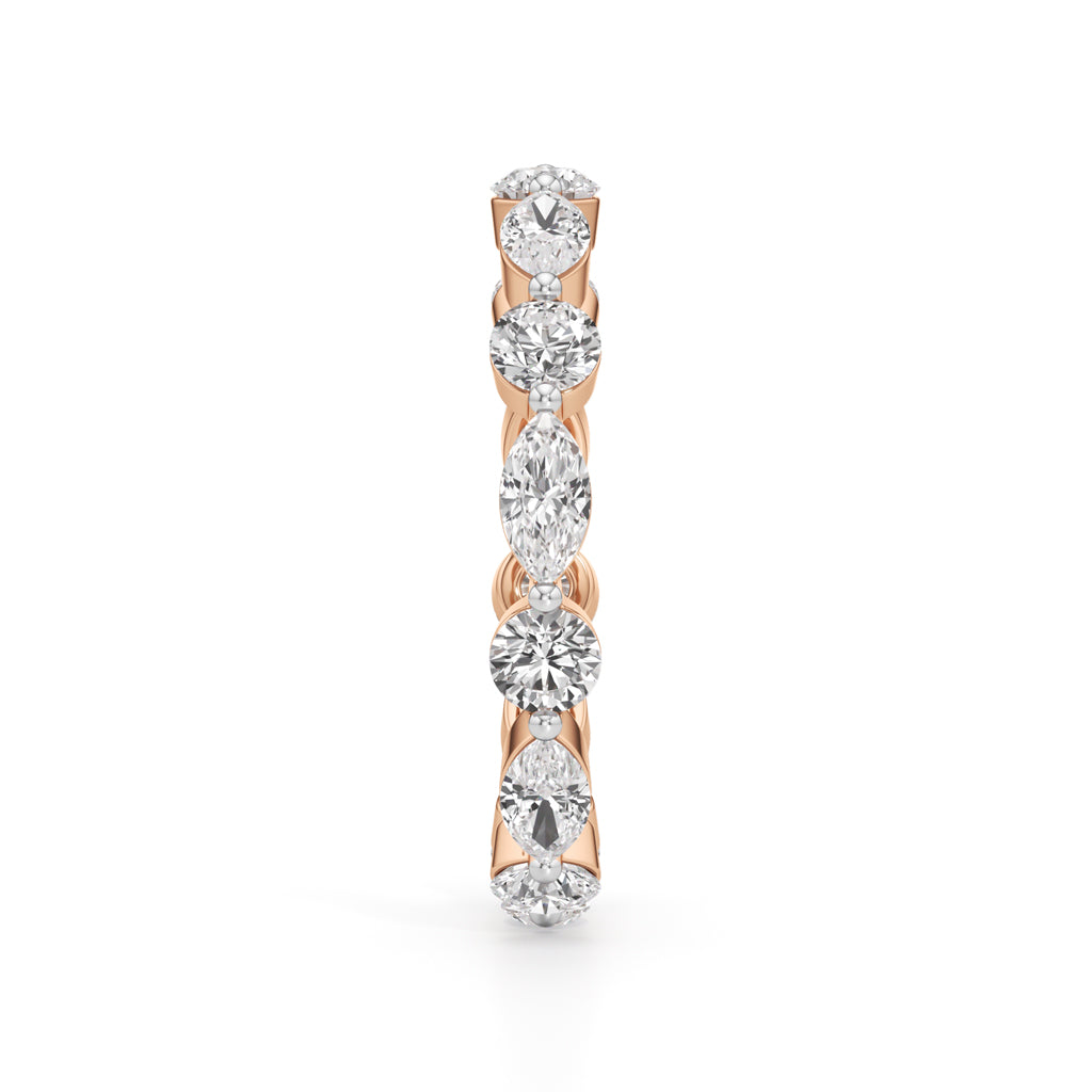 Pandora 1Ct Marquise & Round Cut Eternity Ring
