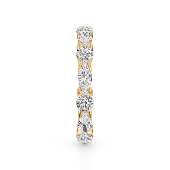 Pandora 1Ct Marquise & Round Cut Eternity Ring