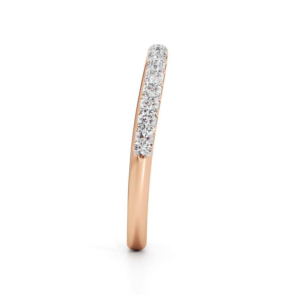 Valoria Shared Prong Round Shape Ring