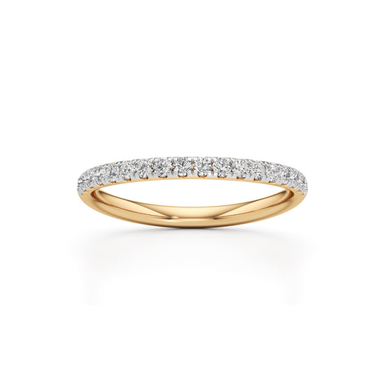 Valoria Shared Prong Round Shape Ring