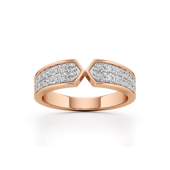 Harmonia Four Prong 0.50 Ct Oval Ring