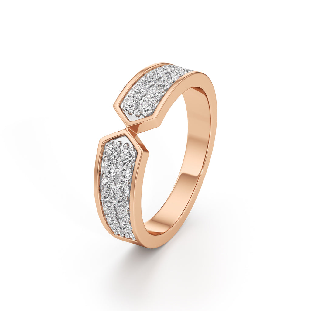 Harmonia Four Prong 0.50 Ct Oval Ring