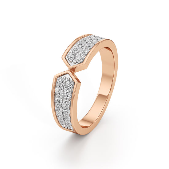 Harmonia Four Prong 0.50 Ct Oval Ring