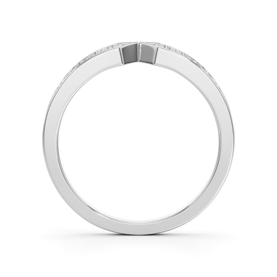 Harmonia Four Prong 0.50 Ct Oval Ring