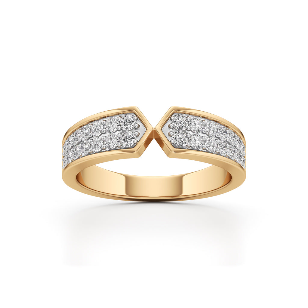 Harmonia Four Prong 0.50 Ct Oval Ring