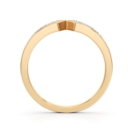 Harmonia Four Prong 0.50 Ct Oval Ring