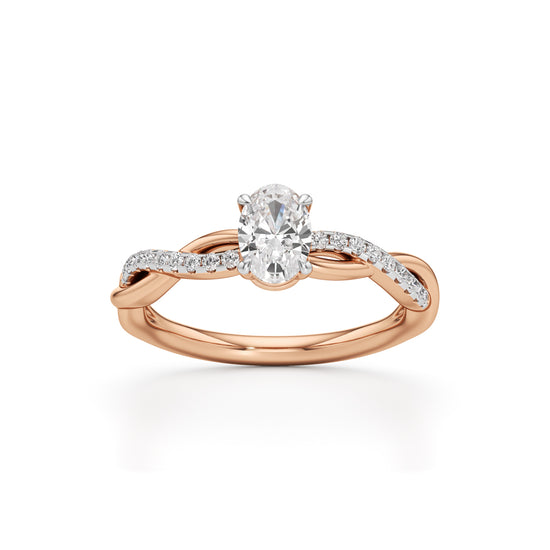 Seraphina Oval Accent Ring