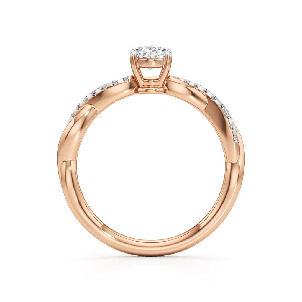 Seraphina Oval Accent Ring