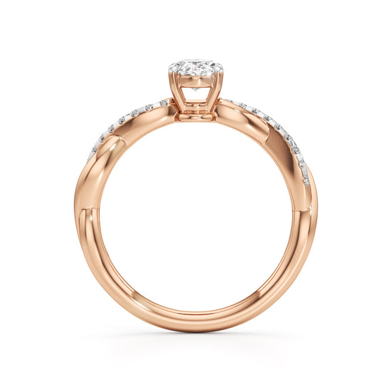 Seraphina Oval Accent Ring