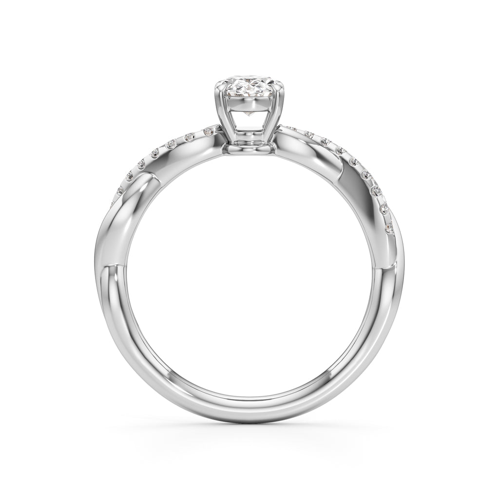 Seraphina Oval Accent Ring