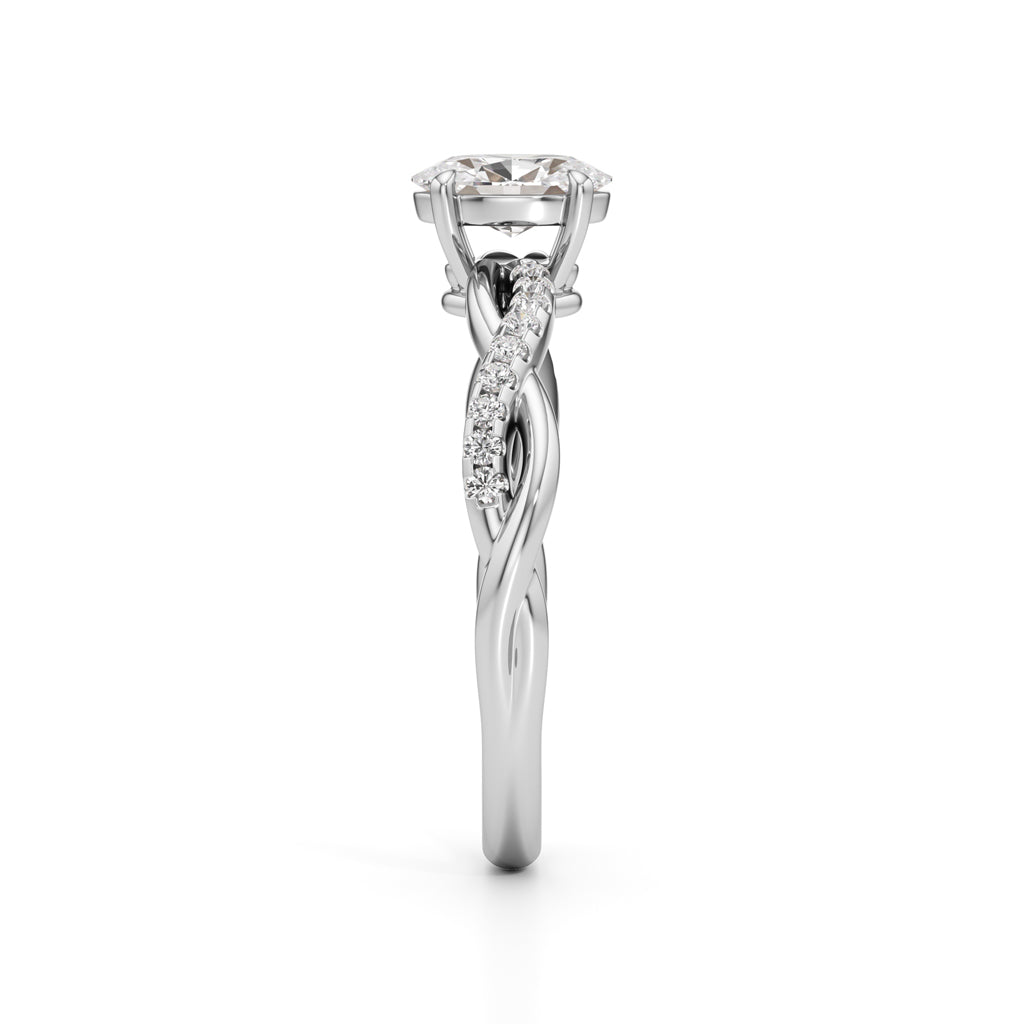 Seraphina Oval Accent Ring