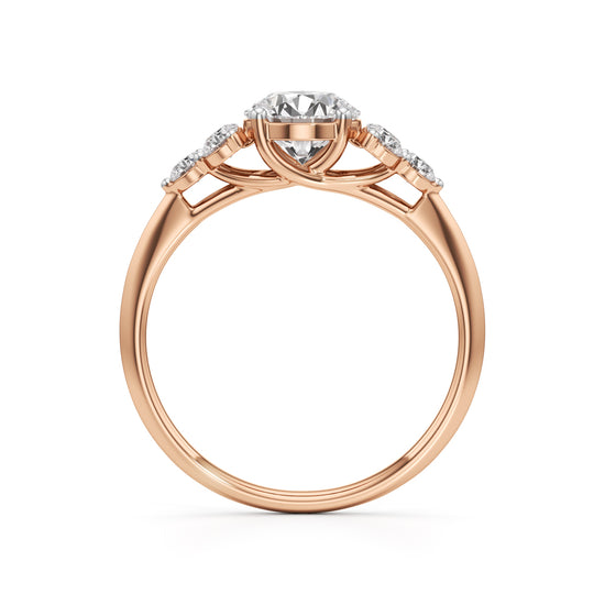 Liora Round Radiance Ring