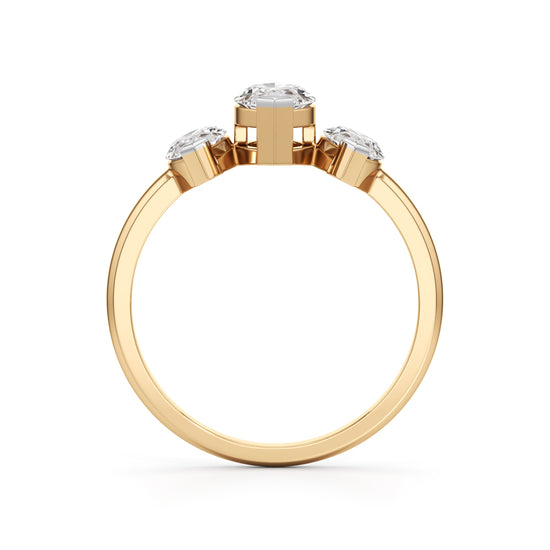 Radiant Marquise Trio Ring