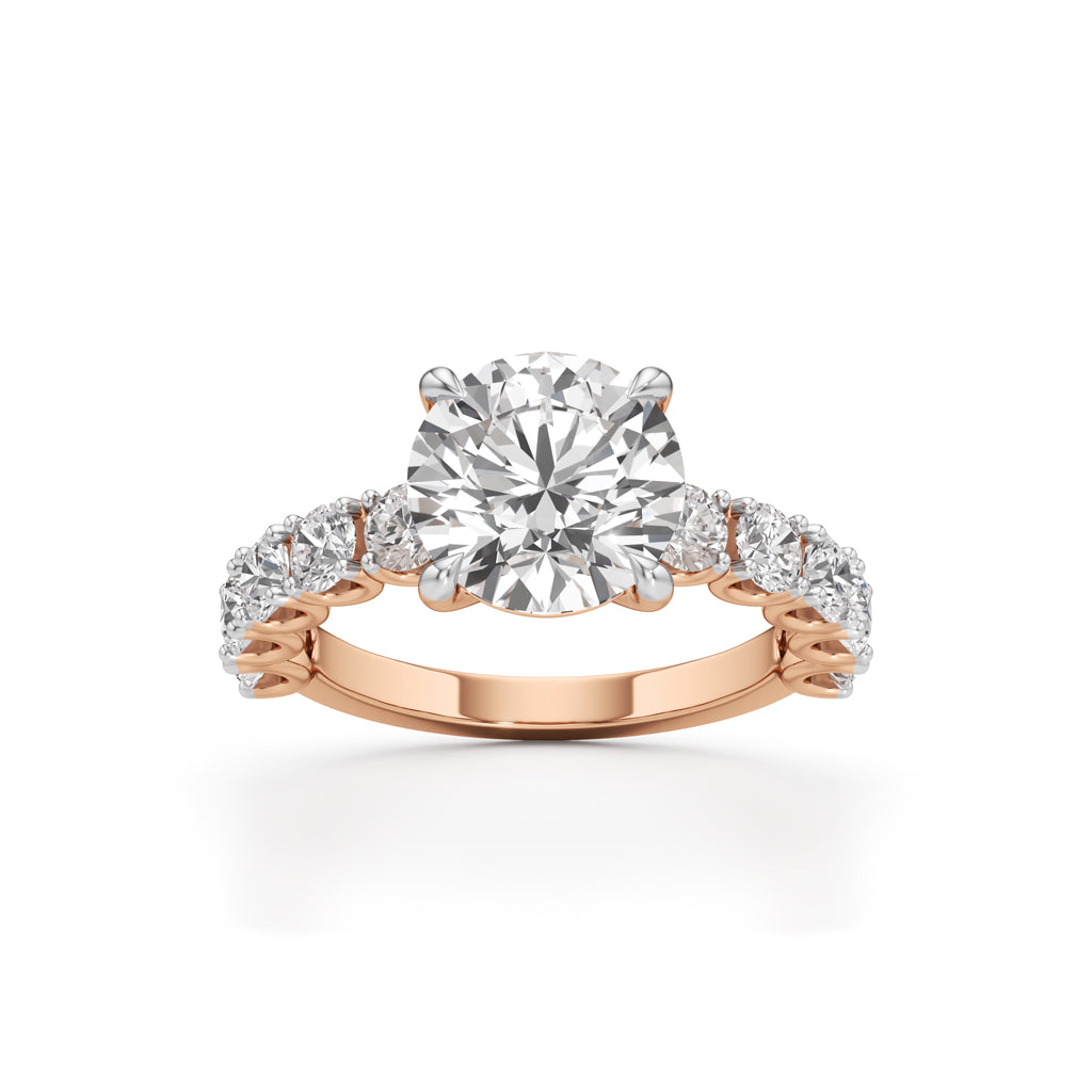 Timeless Round Diamond Casual Ring