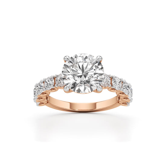 Timeless Round Diamond Casual Ring