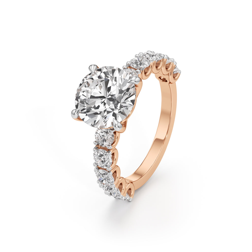 Timeless Round Diamond Casual Ring
