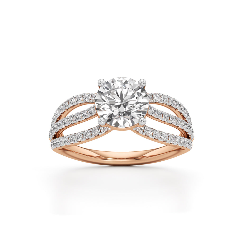 Radiance Classic Round Diamond Ring