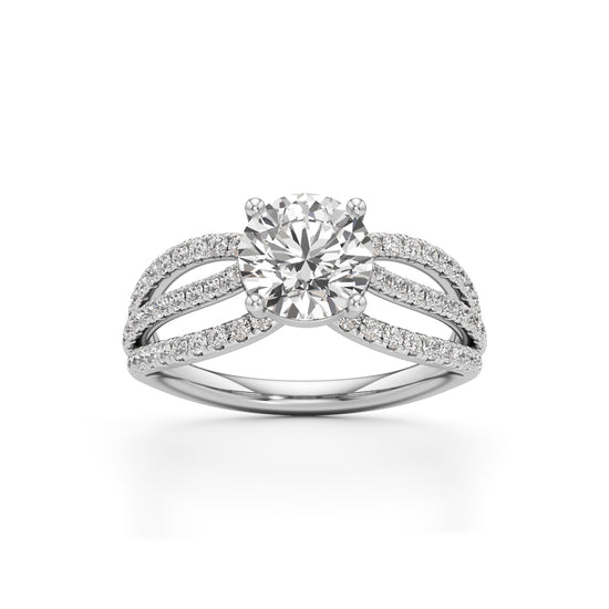 Radiance Classic Round Diamond Ring