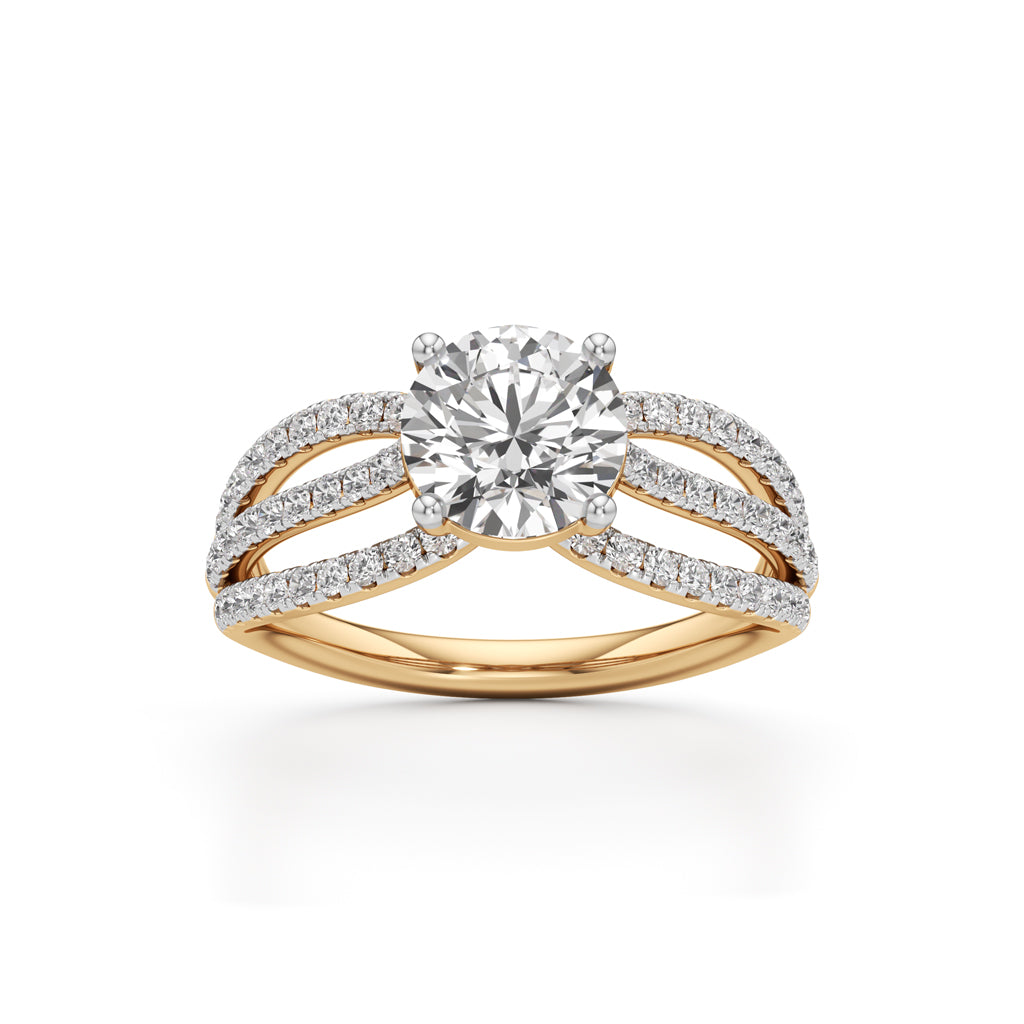 Radiance Classic Round Diamond Ring