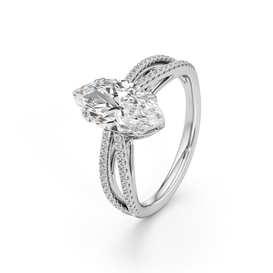The Marquise Legacy Diamond Ring