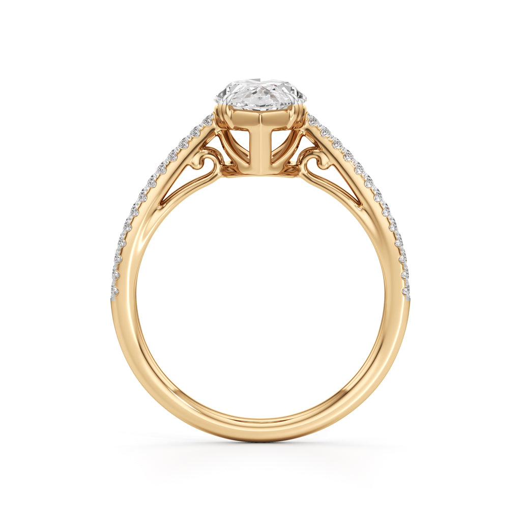 The Marquise Legacy Diamond Ring