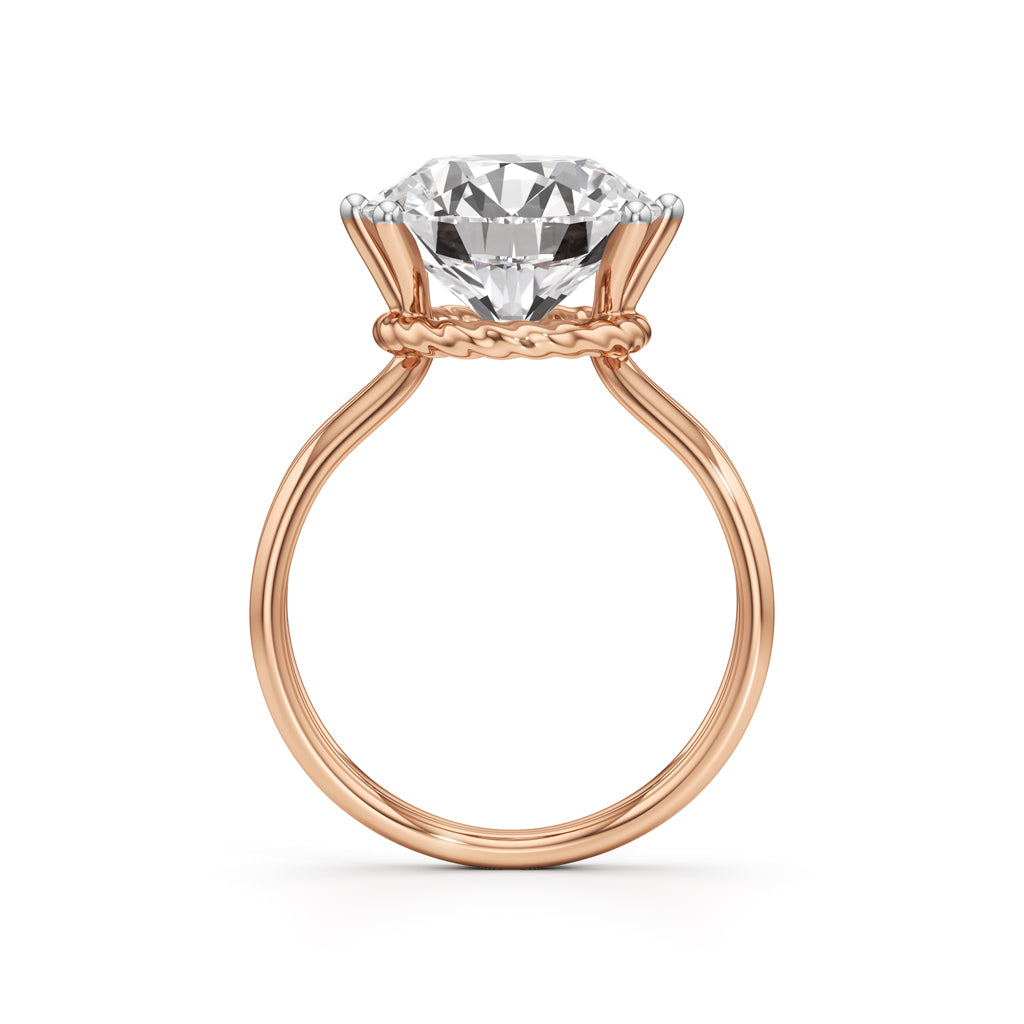 5Ct Round Shape Wedding Collection