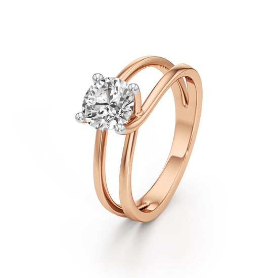 Luminary Solitaire Diamond Ring