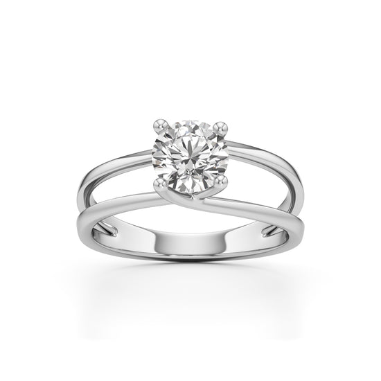 Luminary Solitaire Diamond Ring