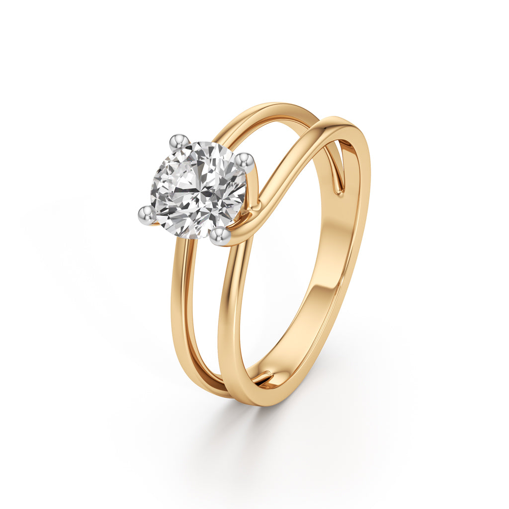 Luminary Solitaire Diamond Ring