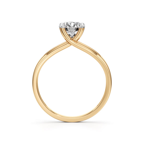 Luminary Solitaire Diamond Ring