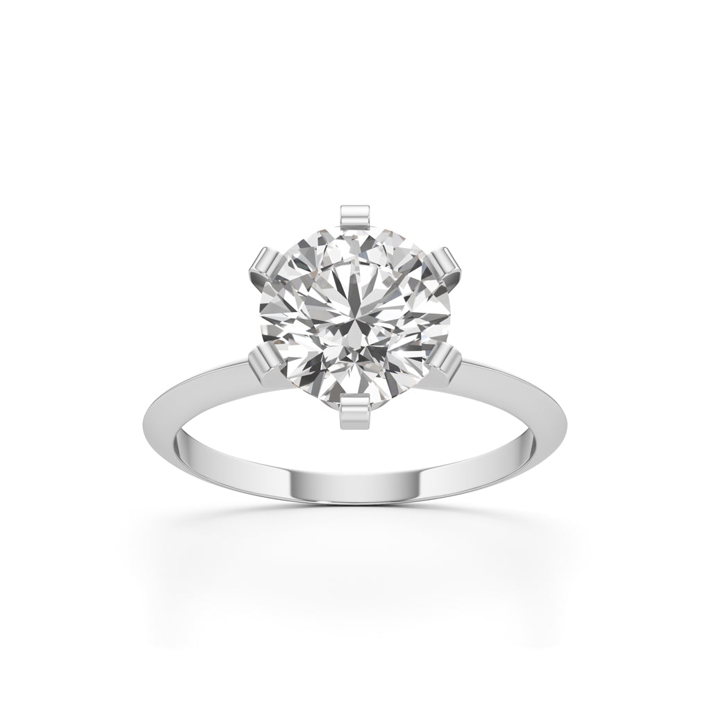The Sovereign Solitaire Diamond Ring