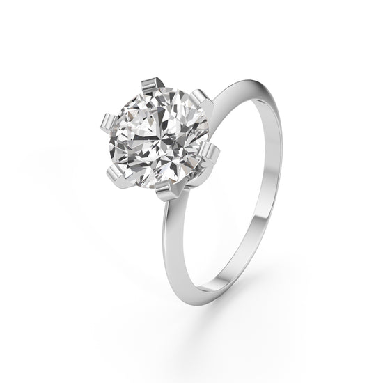 The Sovereign Solitaire Diamond Ring