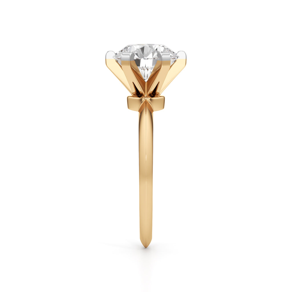 The Sovereign Solitaire Diamond Ring