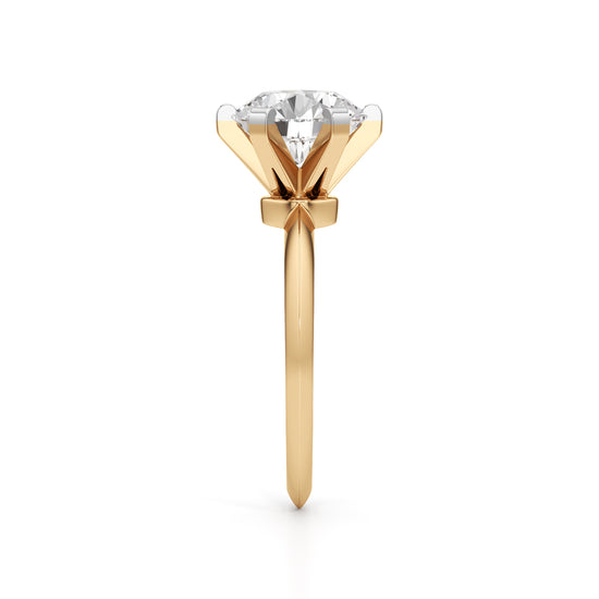 The Sovereign Solitaire Diamond Ring
