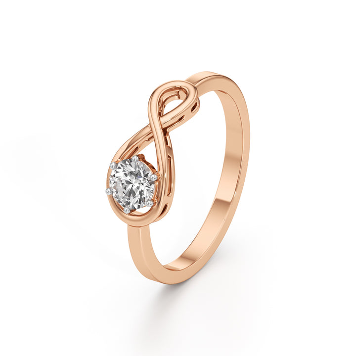 Eminence Solitaire Diamond Ring
