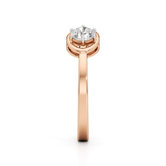 Eminence Solitaire Diamond Ring
