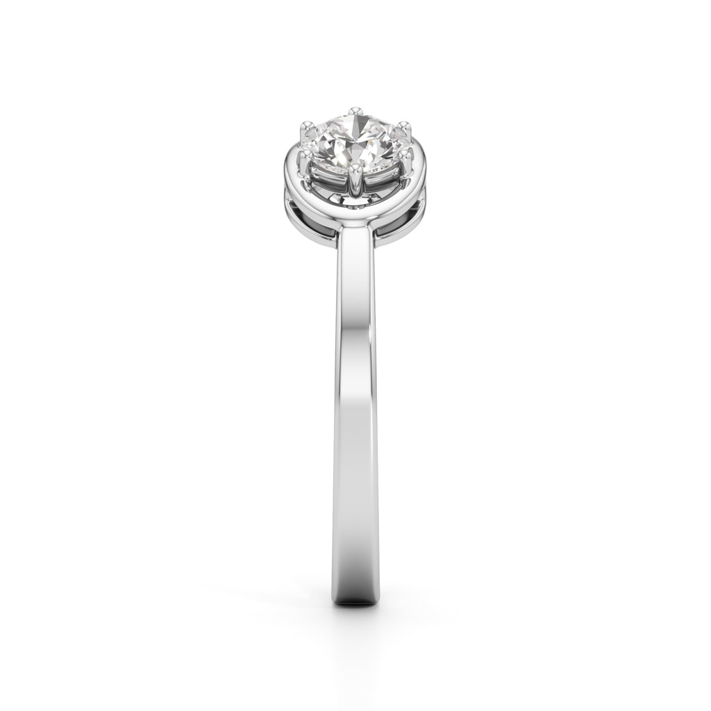 Eminence Solitaire Diamond Ring