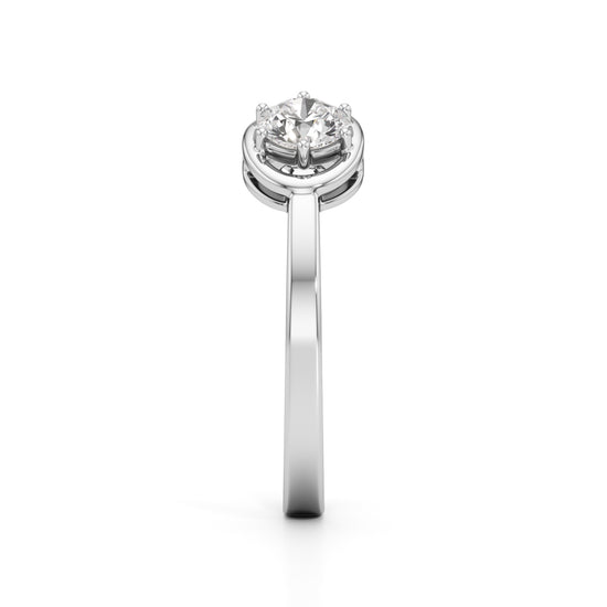 Eminence Solitaire Diamond Ring