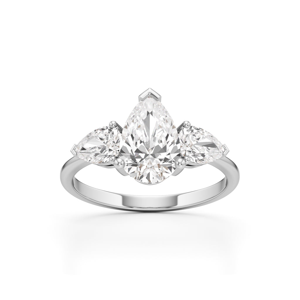 Valence Pear-Cut Diamond Ring