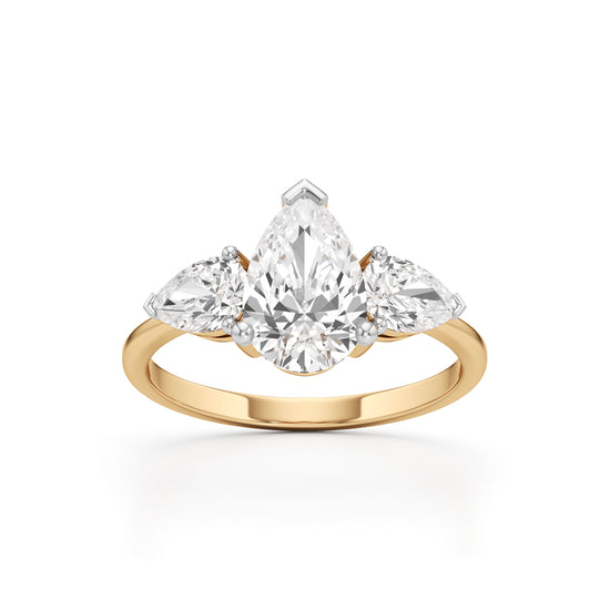 Valence Pear-Cut Diamond Ring
