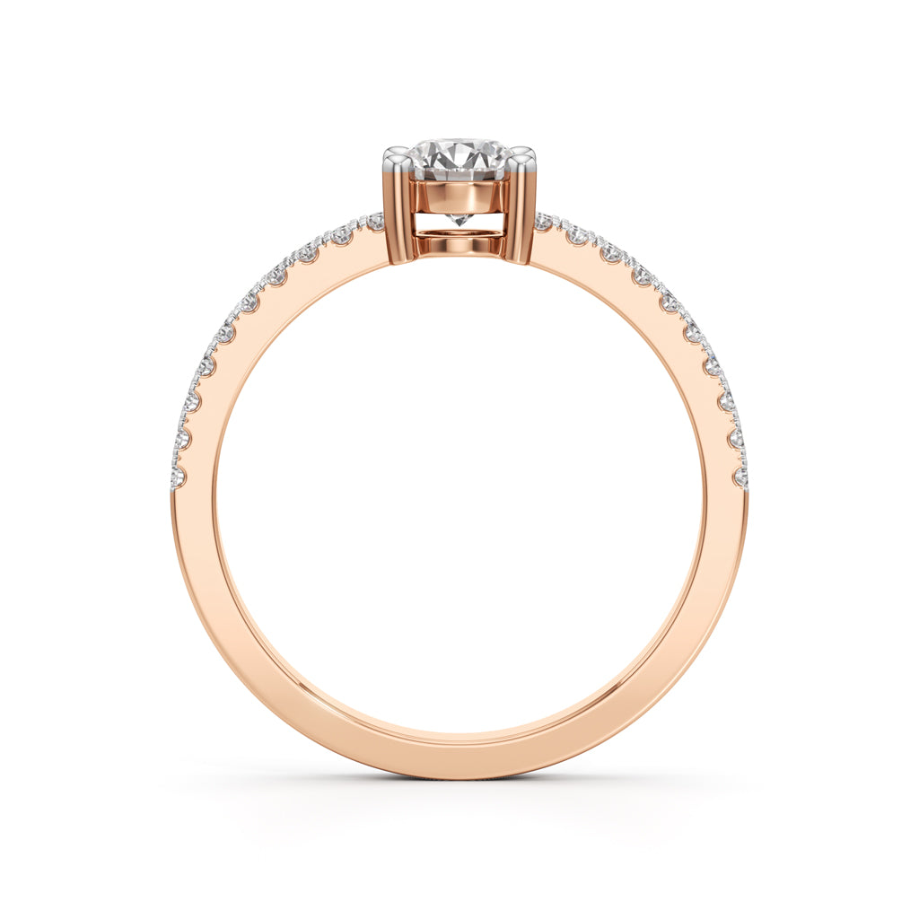Eternal Spark Double Band Ring