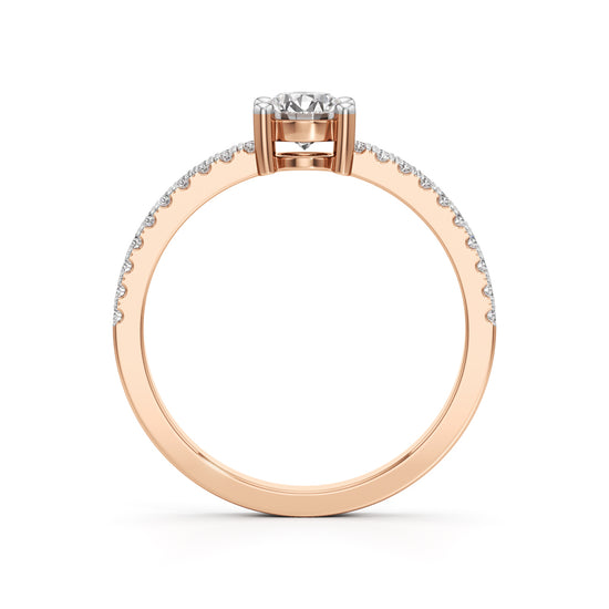 Eternal Spark Double Band Ring